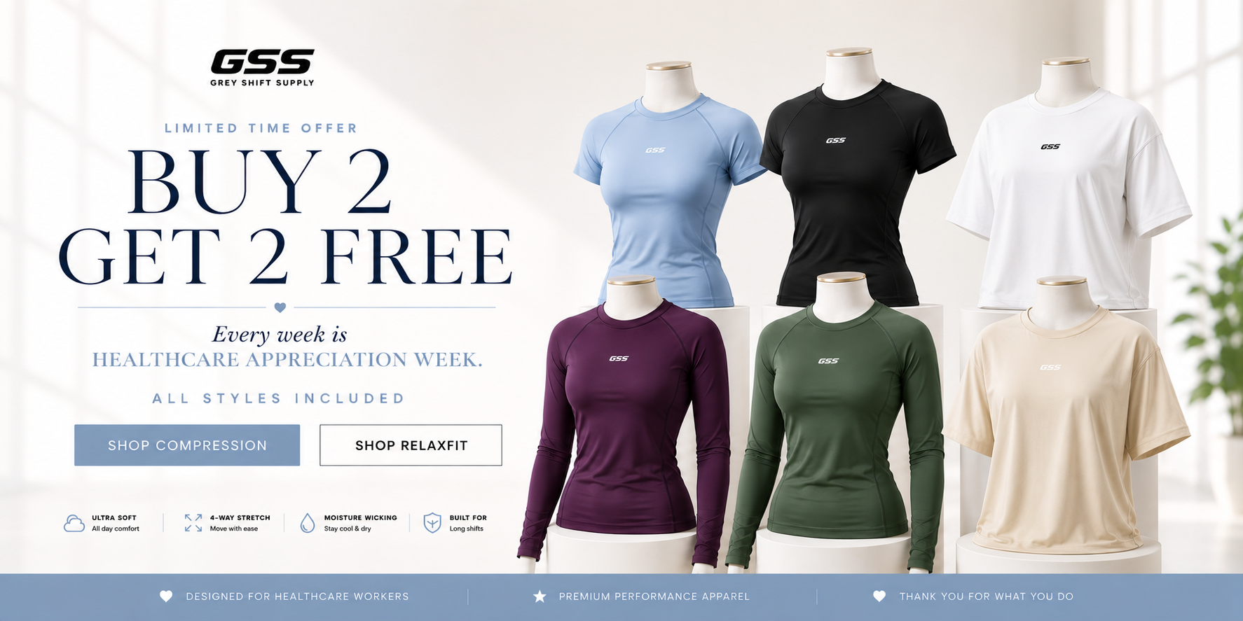 Grey Shift Supply promotion