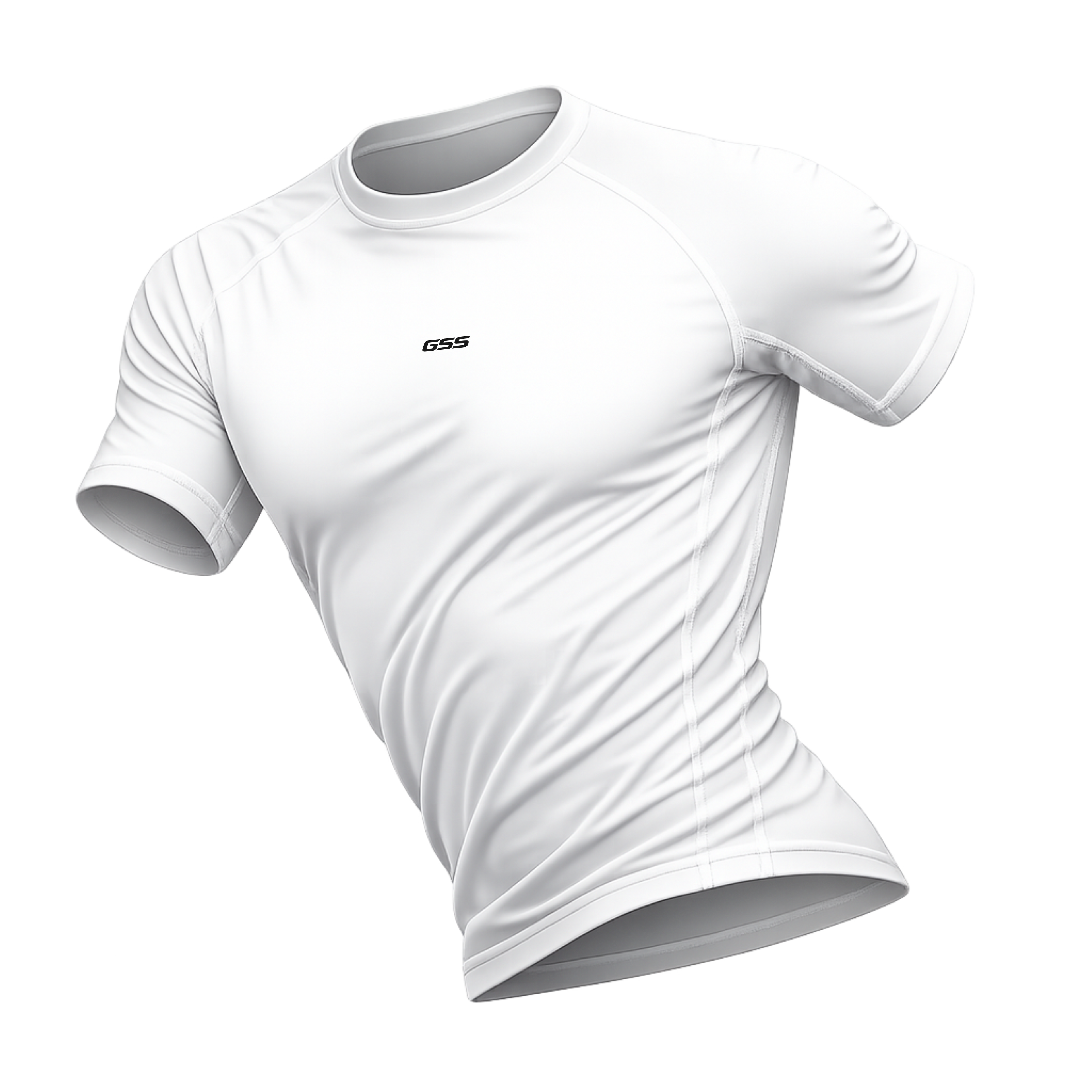 GSS Underscrub, SS Fit, White