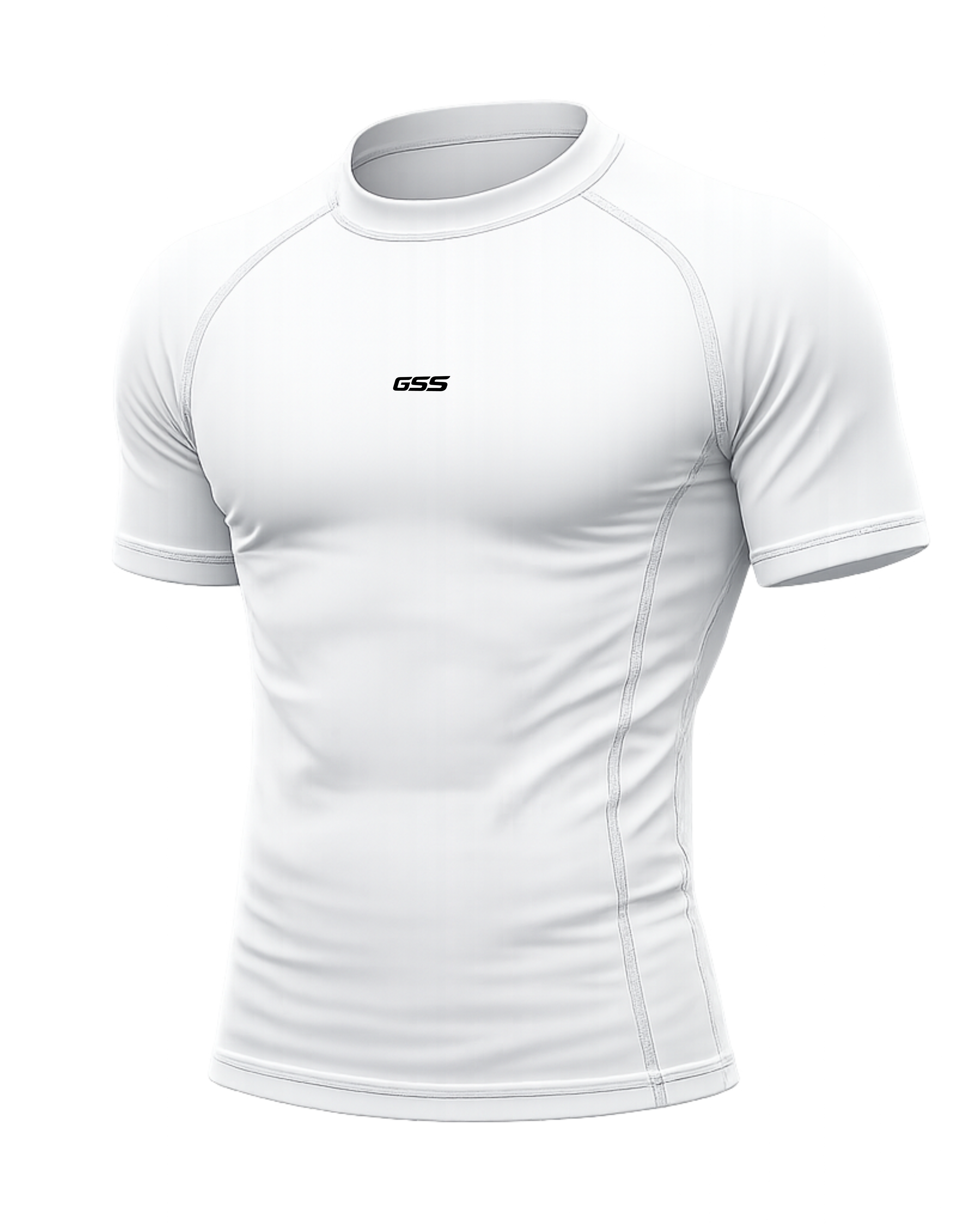 GSS Underscrub, SS Fit, White