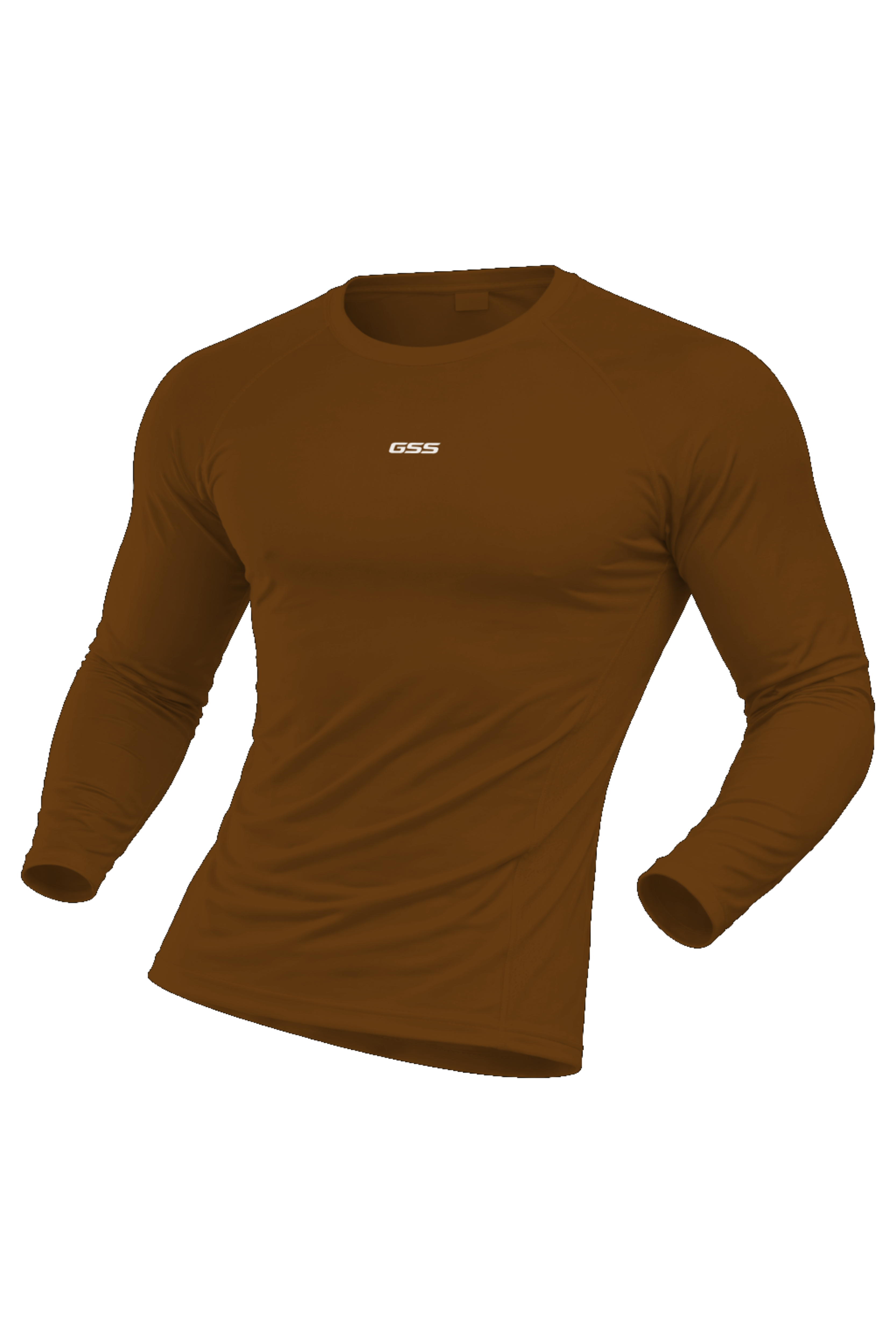 GSS Underscrub, LS Fit, Brown