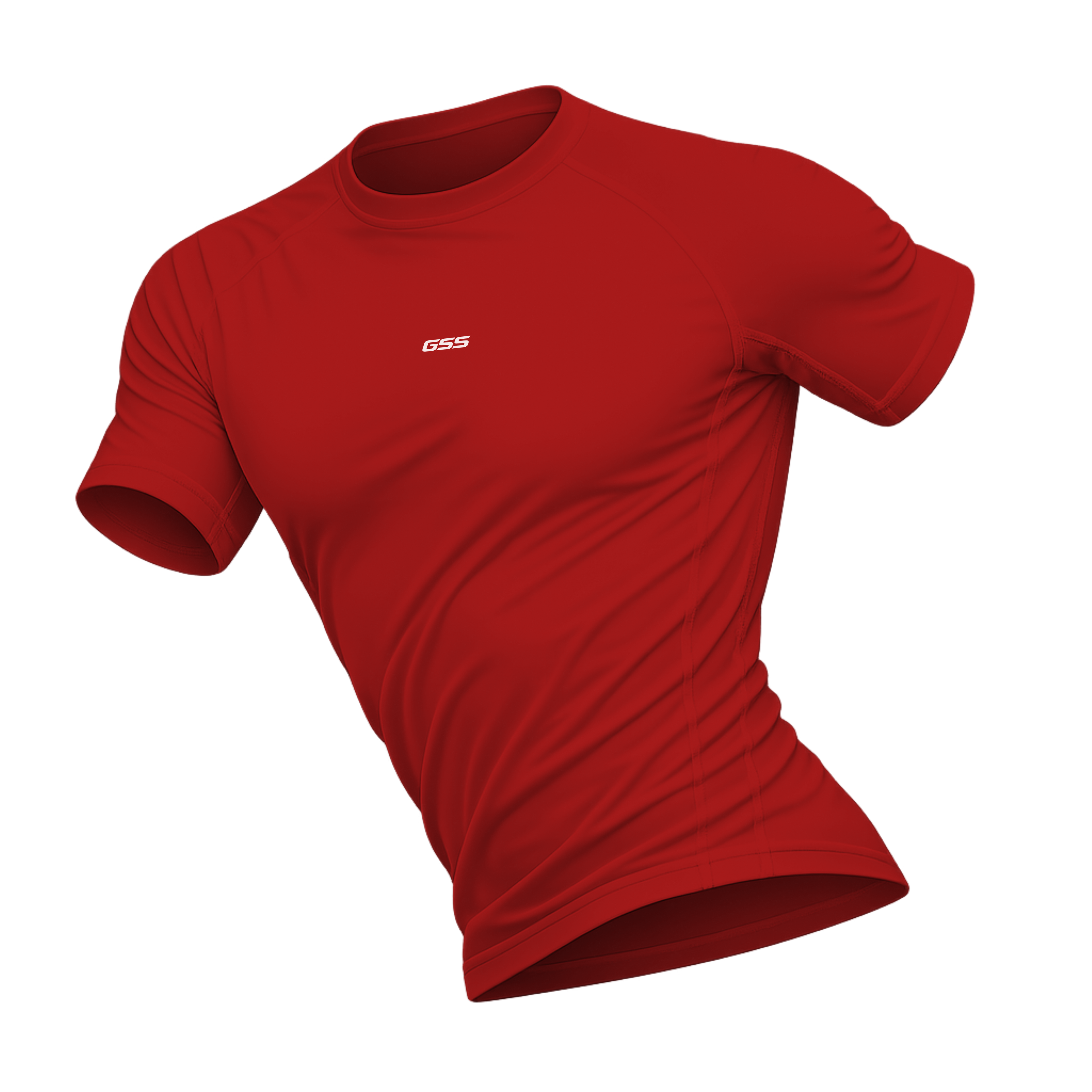 GSS Underscrub, SS Fit, Red