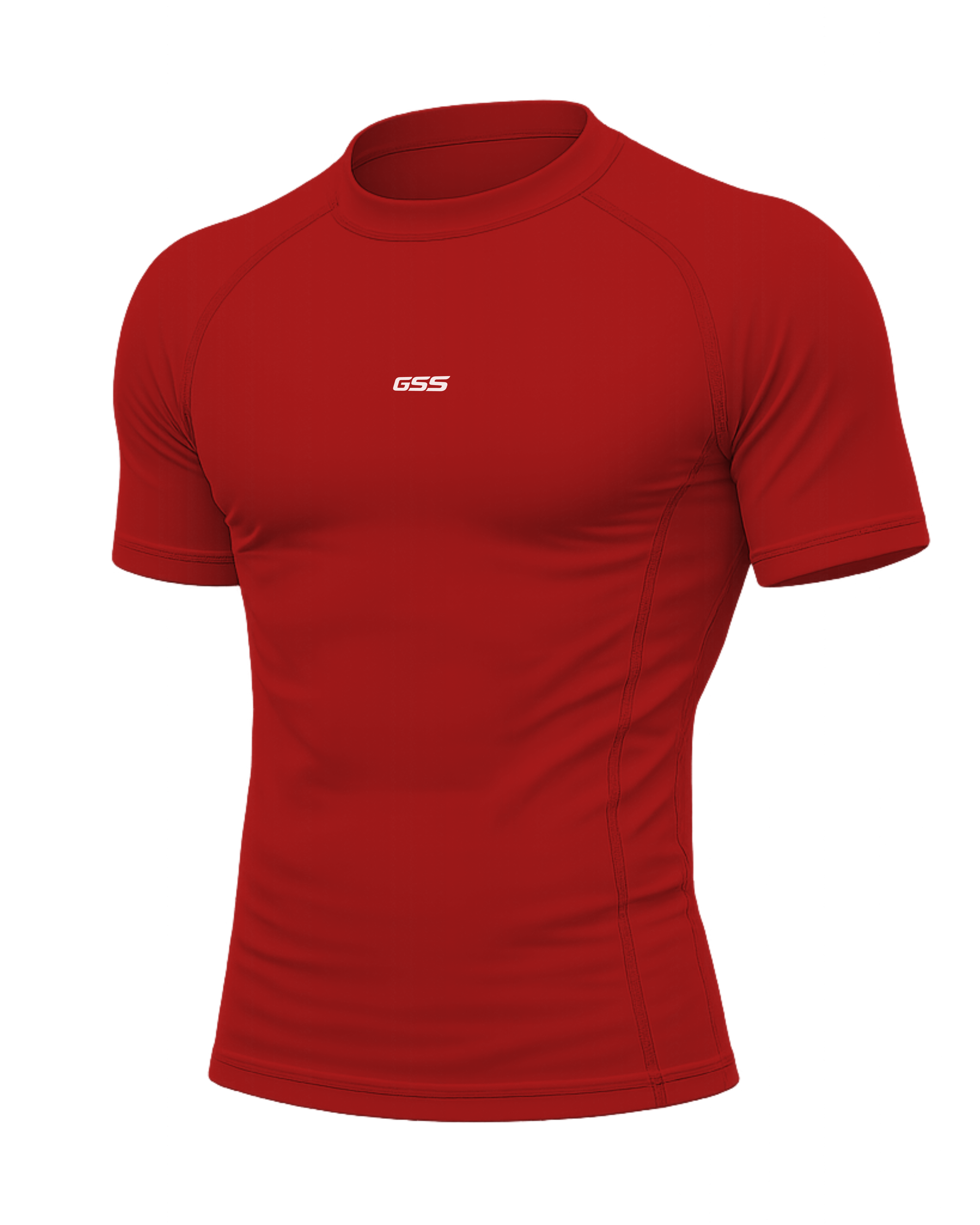 GSS Underscrub, SS Fit, Red