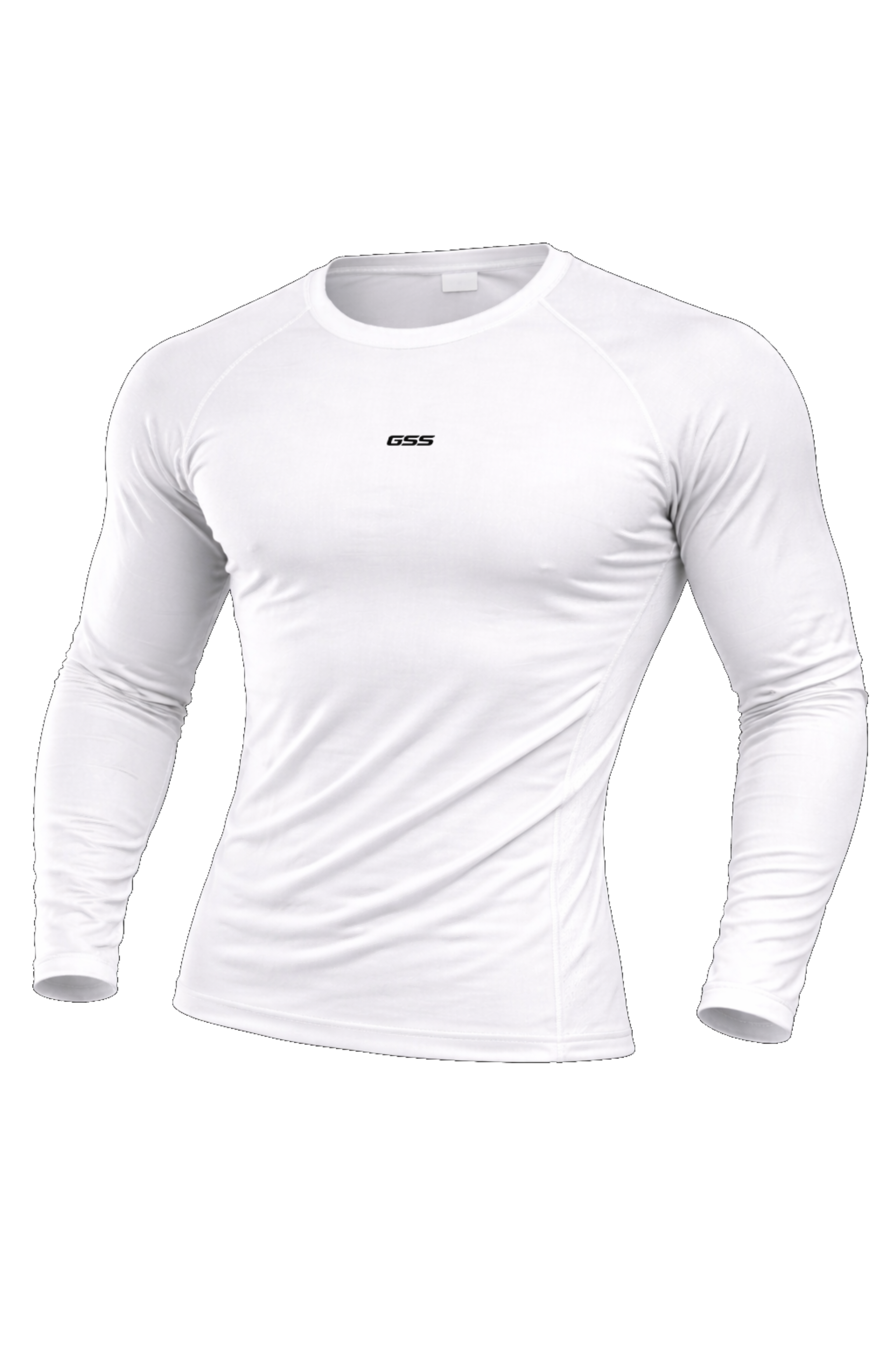 GSS Underscrub, LS Fit, White