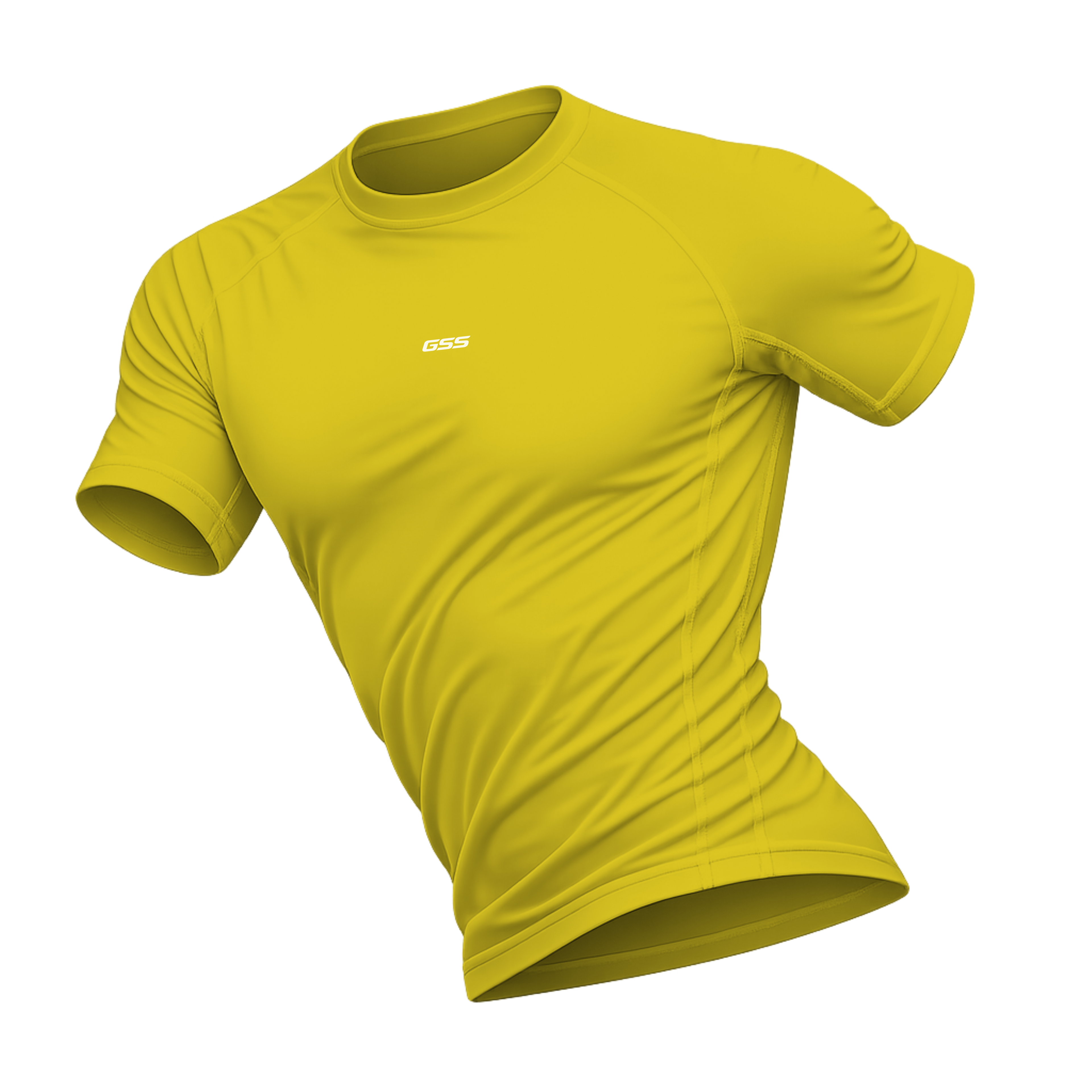 GSS Underscrub, SS Fit, Yellow