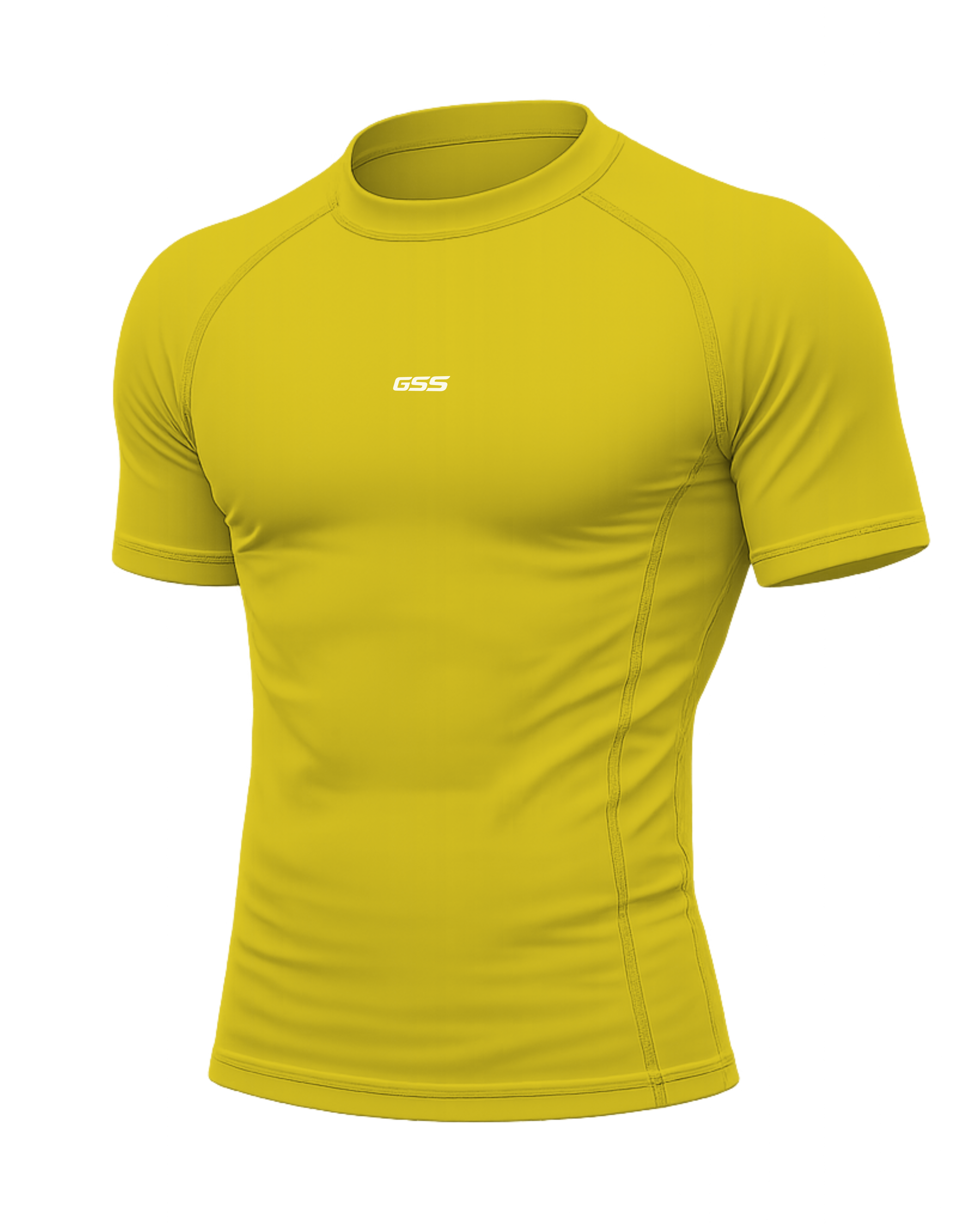 GSS Underscrub, SS Fit, Yellow
